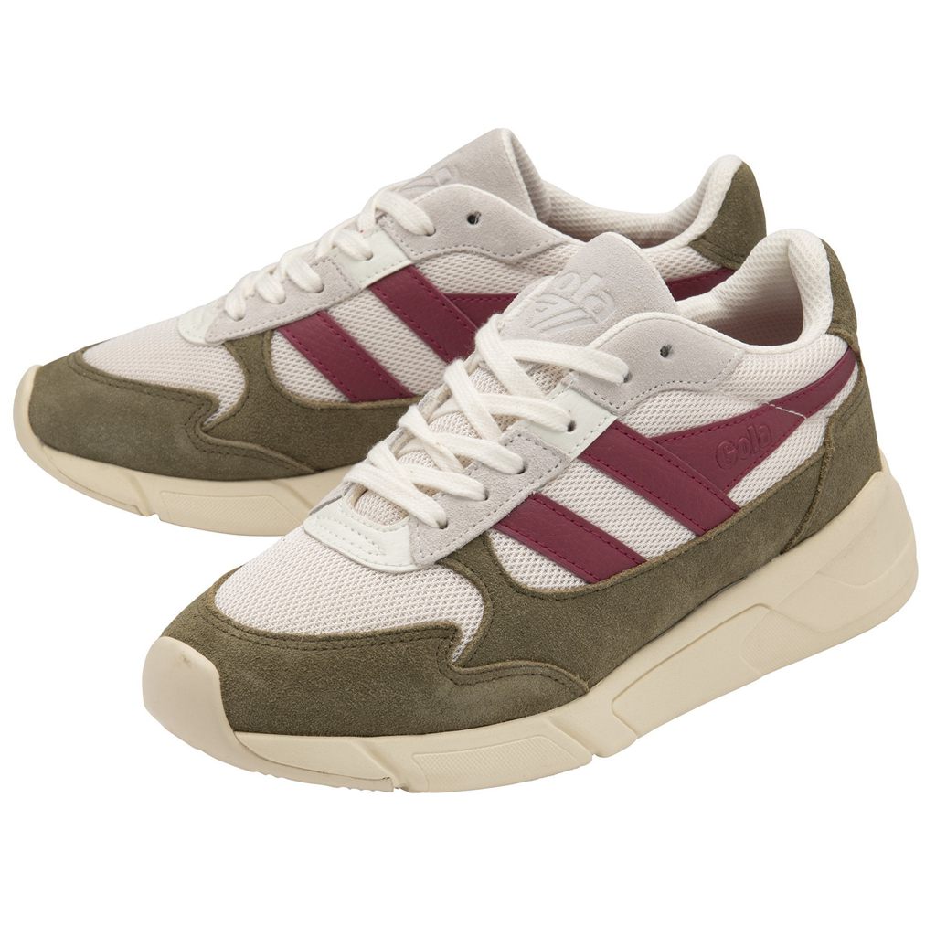 Gola Classics Tempest Sneakers Wit Khaki Nederland | 258-MTIOHW