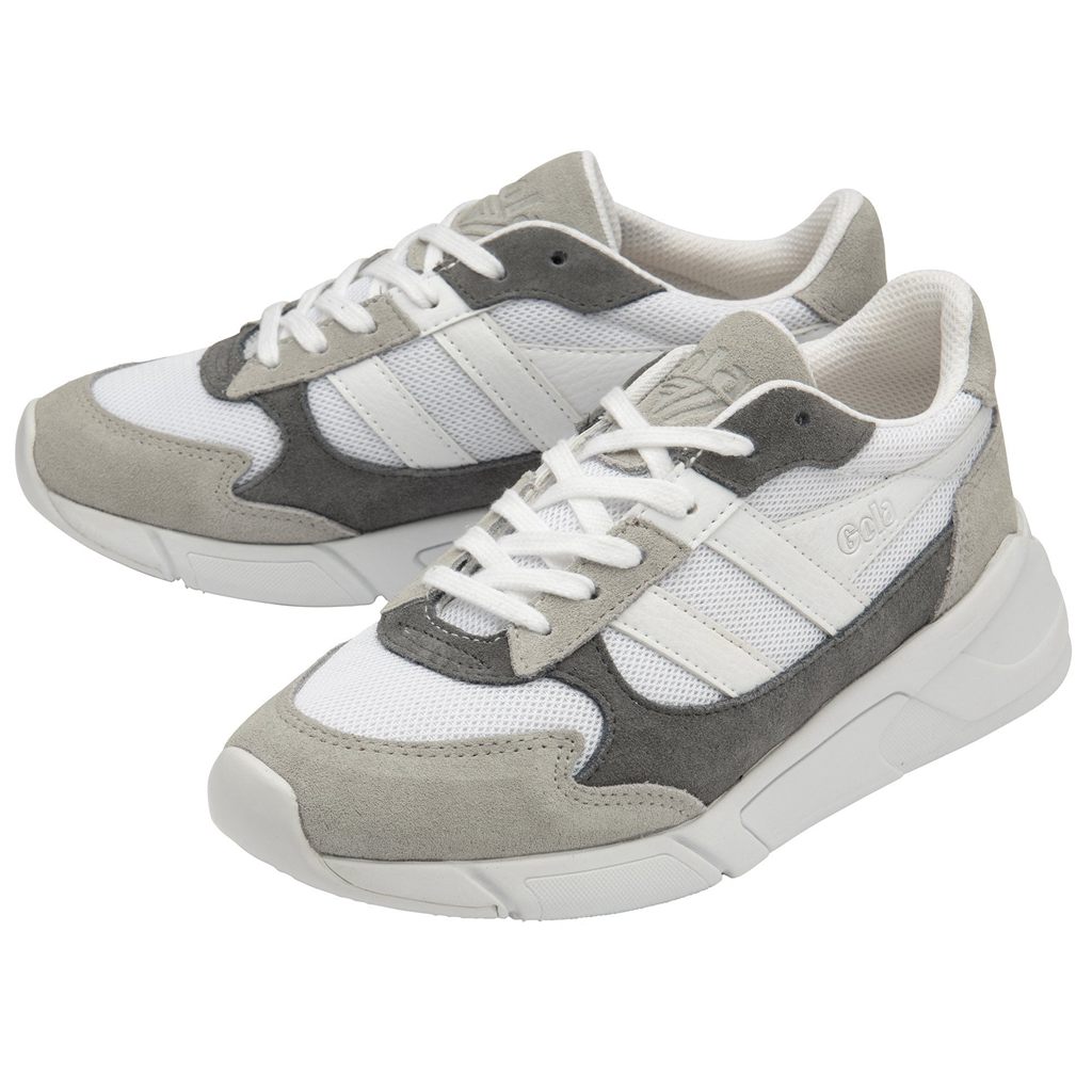 Gola Classics Tempest Sneakers Wit Lichtgrijs Nederland | 937-DSUGYP