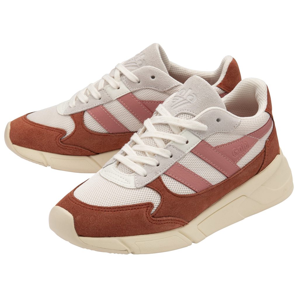 Gola Classics Tempest Sneakers Wit Oranje Koraal Roze Nederland | 359-GMASXE
