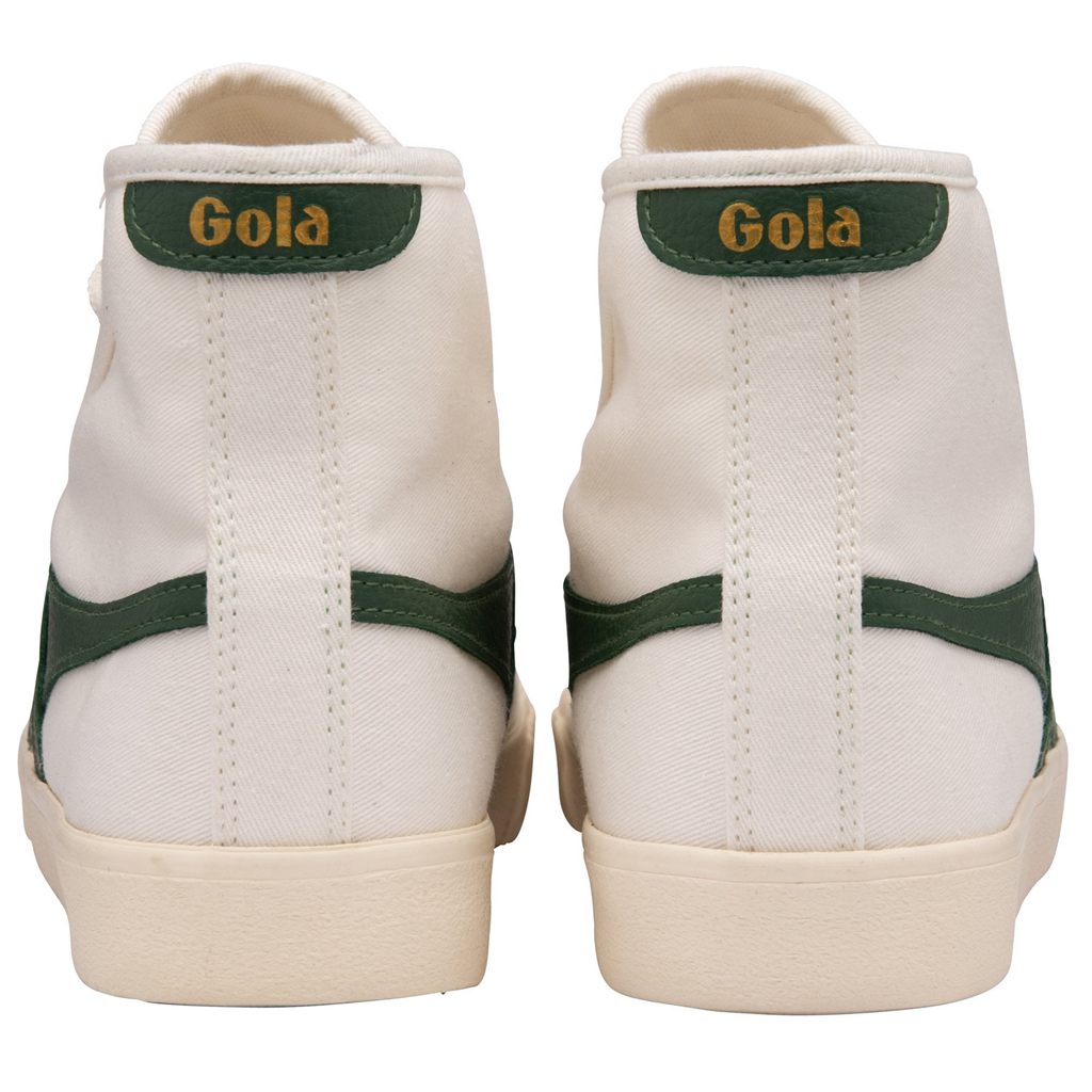 Gola Classics Tennis Mark Cox High Sneakers Wit Donkergroen Nederland | 359-JITHNK