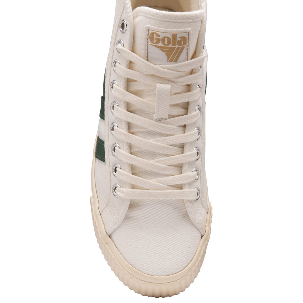 Gola Classics Tennis Mark Cox High Sneakers Wit Donkergroen Nederland | 359-JITHNK