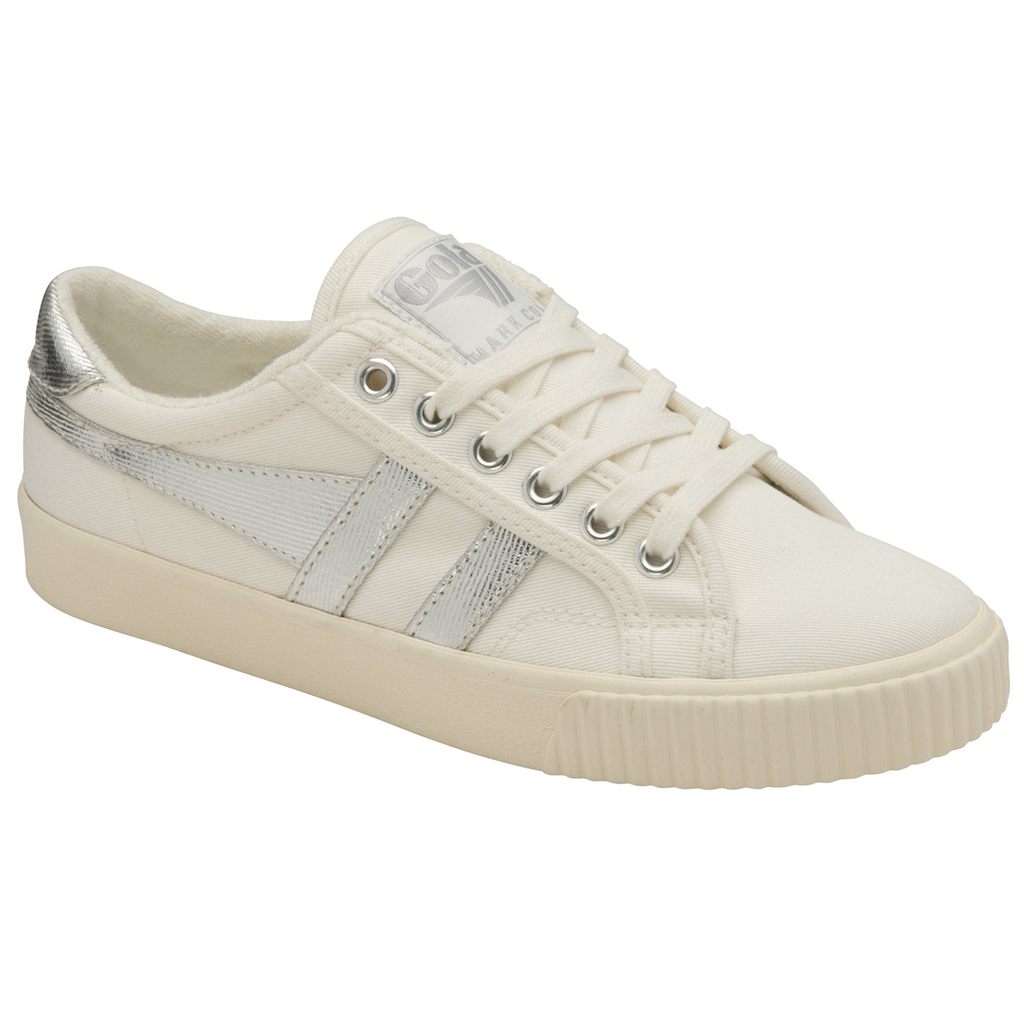 Gola Classics Tennis Mark Cox Sneakers Wit Zilver Nederland | 873-KHZTNS
