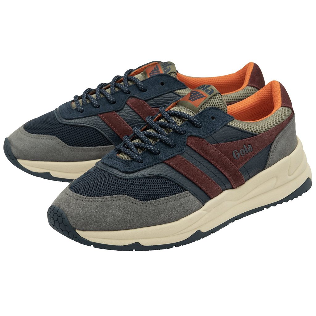Gola Classics Titan Sneakers Donkerblauw Bordeaux Nederland | 423-VKLCZY