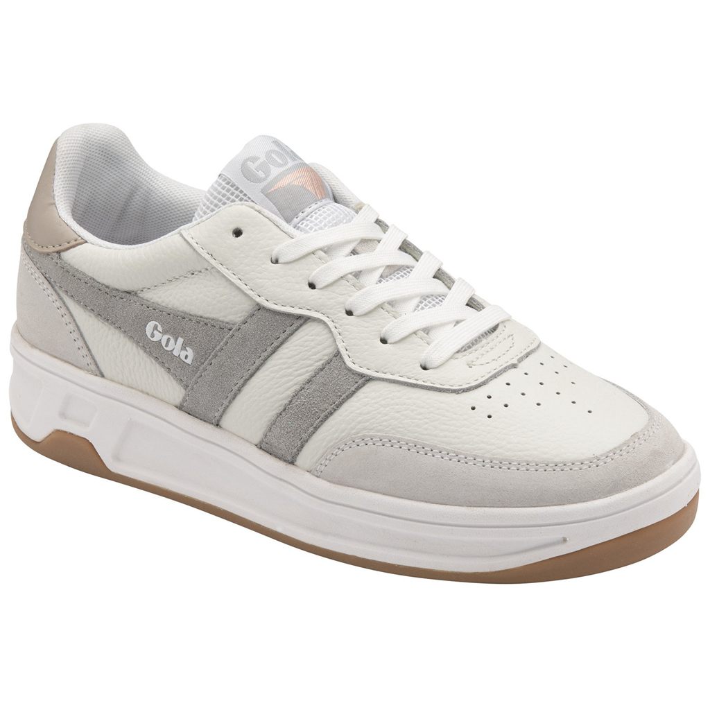 Gola Classics Topspin Sneakers Wit Lichtgrijs Nederland | 089-XOZQMR