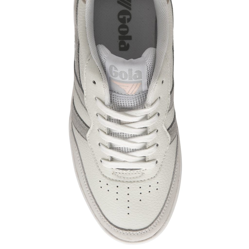 Gola Classics Topspin Sneakers Wit Lichtgrijs Nederland | 089-XOZQMR