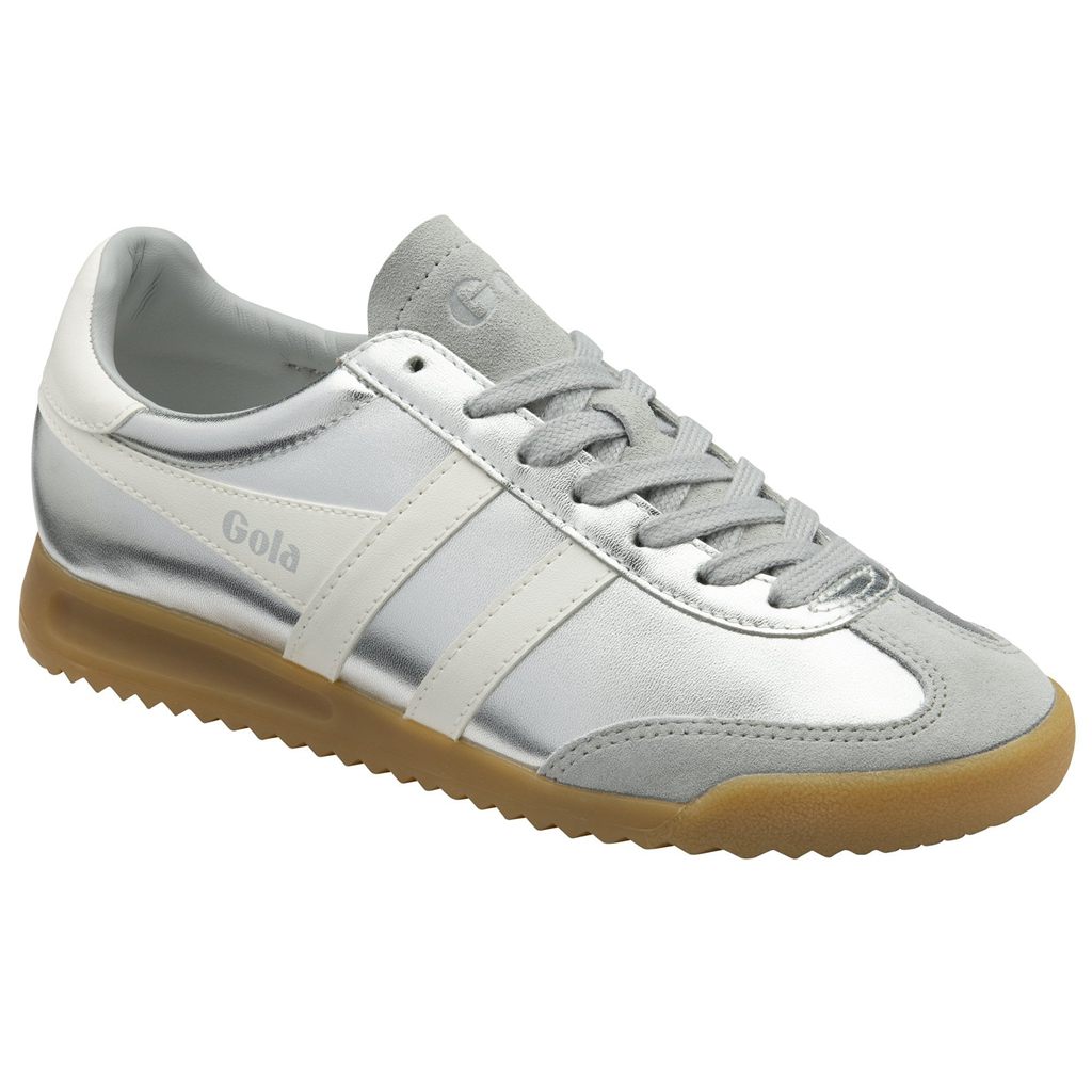 Gola Classics Torpedo Glimmer Sneakers Zilver Wit Nederland | 748-RBVOAN