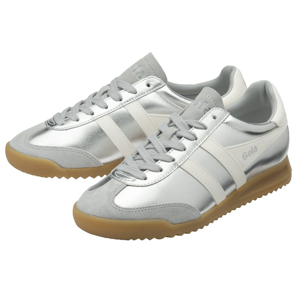 Gola Classics Torpedo Glimmer Sneakers Zilver Wit Nederland | 748-RBVOAN