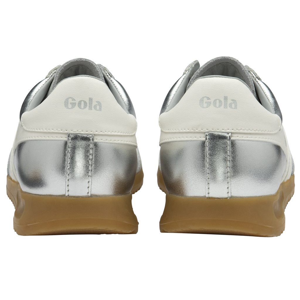 Gola Classics Torpedo Glimmer Sneakers Zilver Wit Nederland | 748-RBVOAN