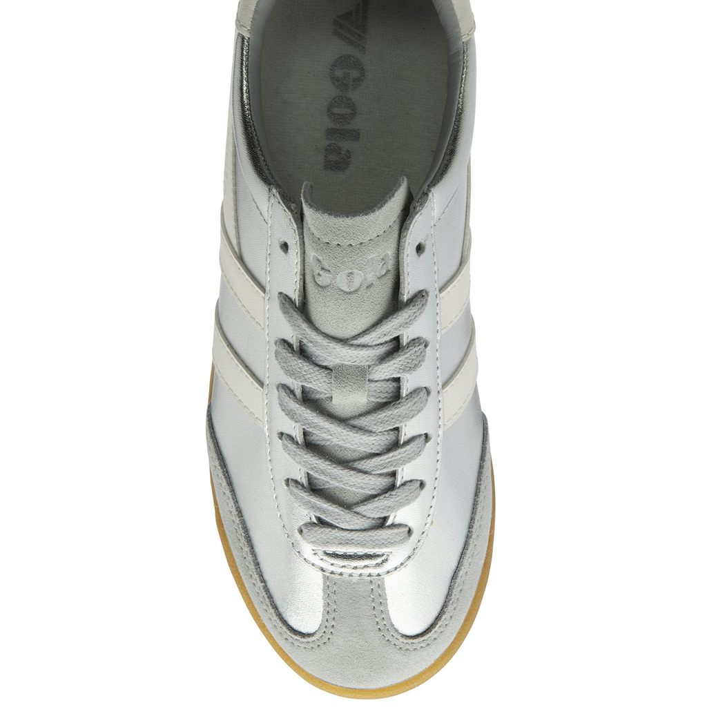 Gola Classics Torpedo Glimmer Sneakers Zilver Wit Nederland | 748-RBVOAN