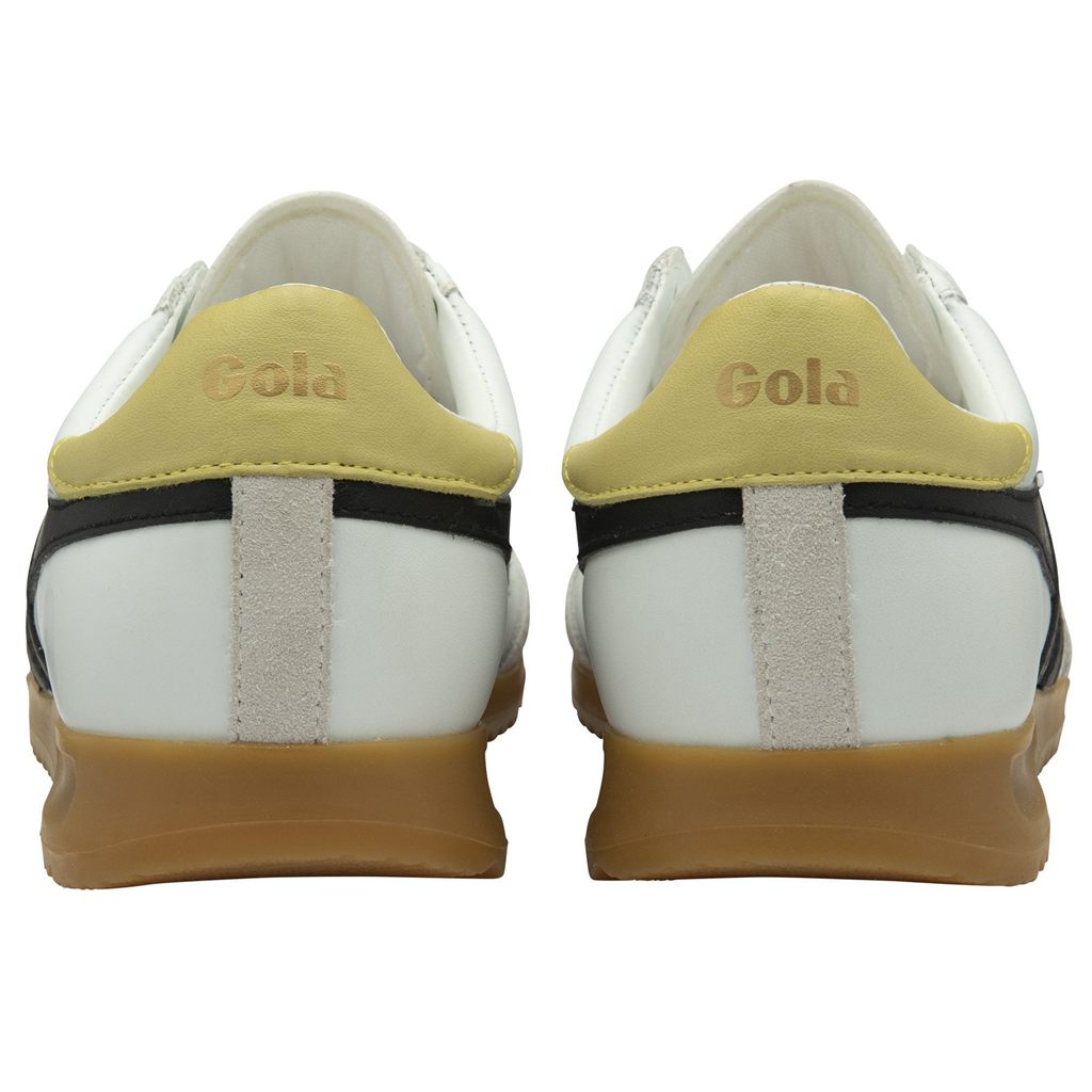 Gola Classics Torpedo Leather Sneakers Wit Zwart Citroen Nederland | 291-BFOMZA