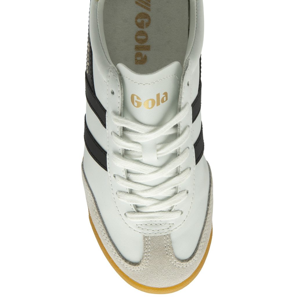 Gola Classics Torpedo Leather Sneakers Wit Zwart Citroen Nederland | 291-BFOMZA