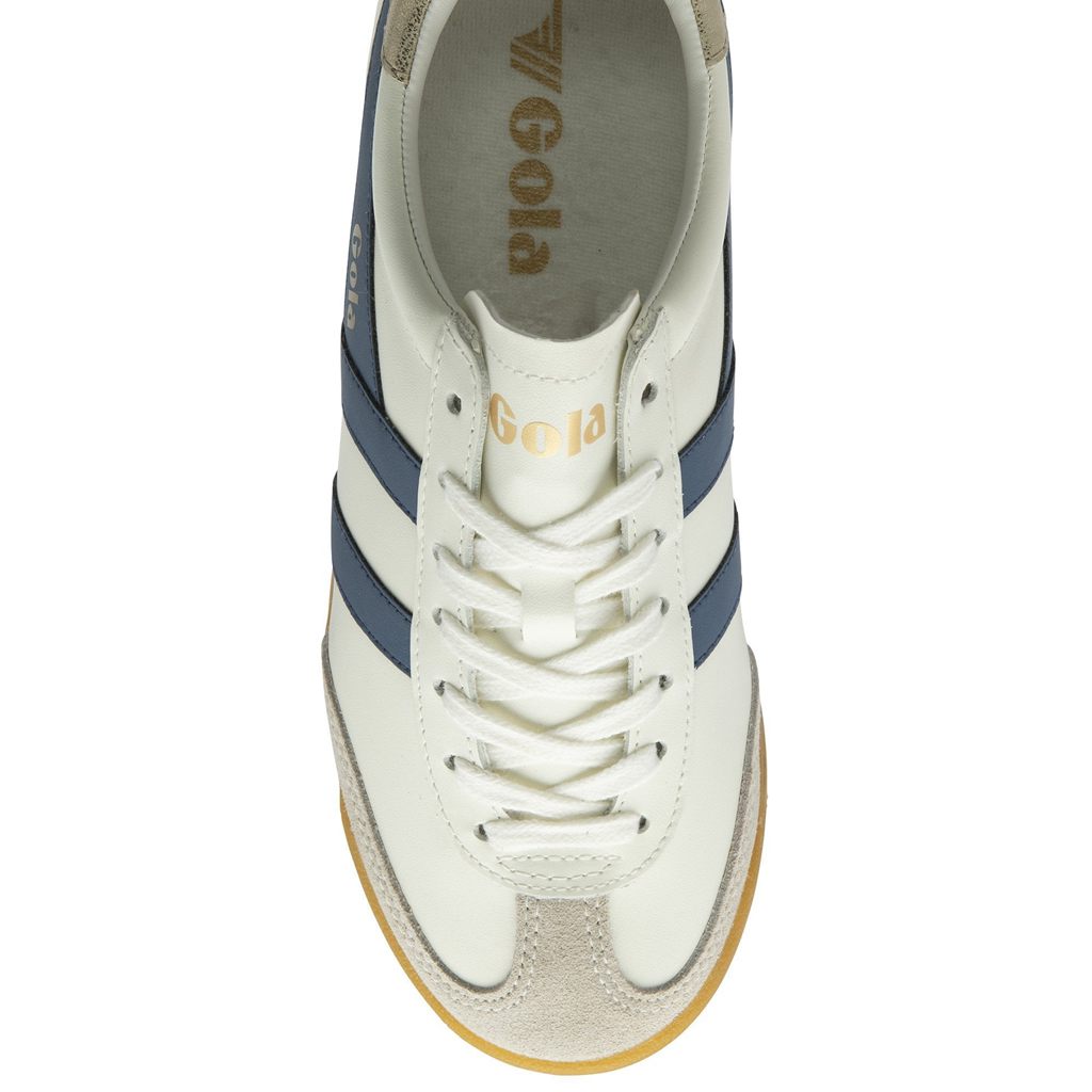 Gola Classics Torpedo Leather Sneakers Wit Goud Nederland | 794-HYZWFL