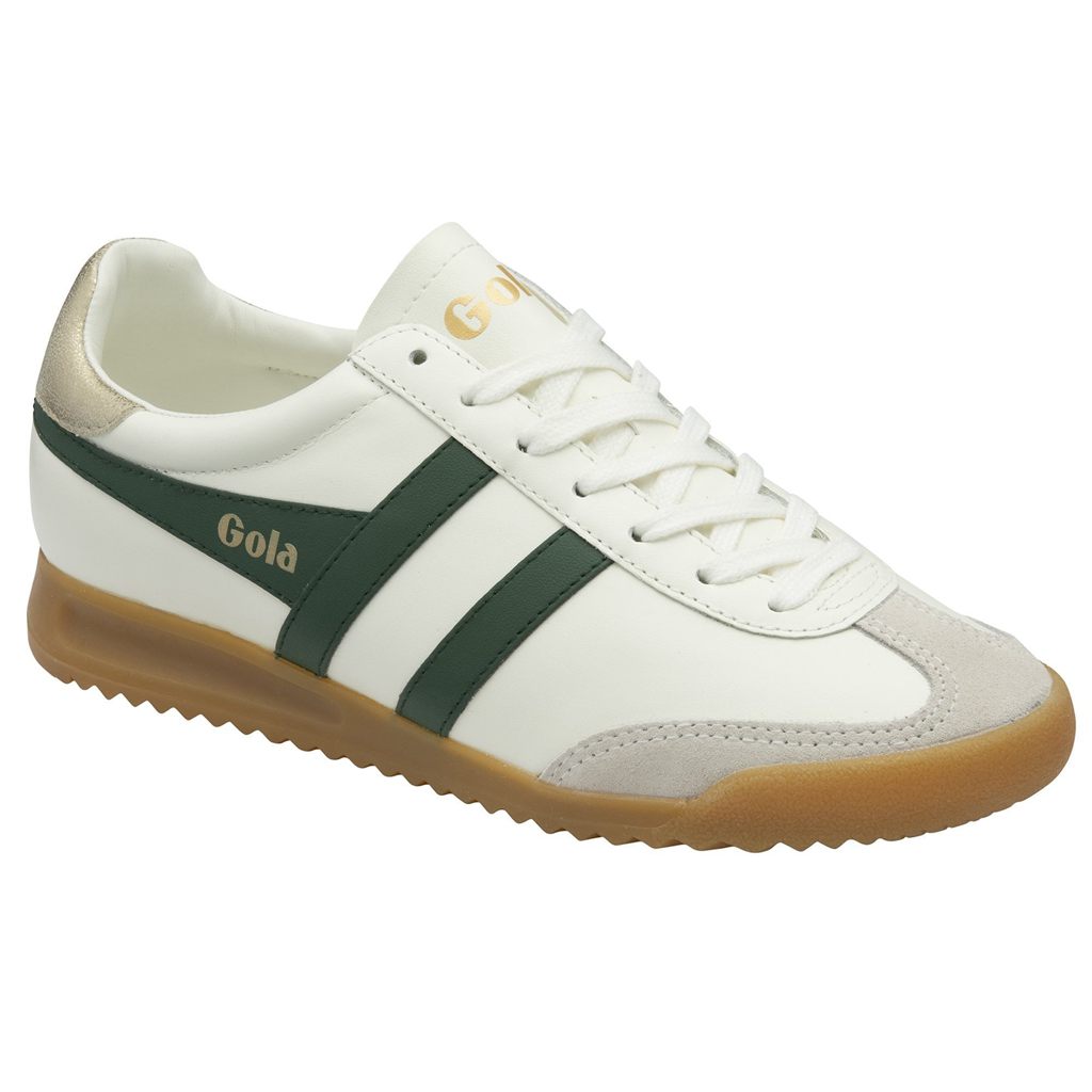 Gola Classics Torpedo Leather Sneakers Wit Goud Nederland | 607-FSQWUK