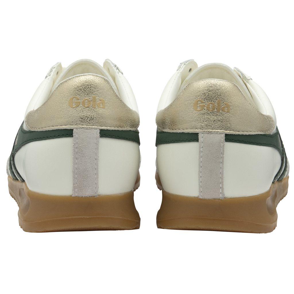 Gola Classics Torpedo Leather Sneakers Wit Goud Nederland | 607-FSQWUK