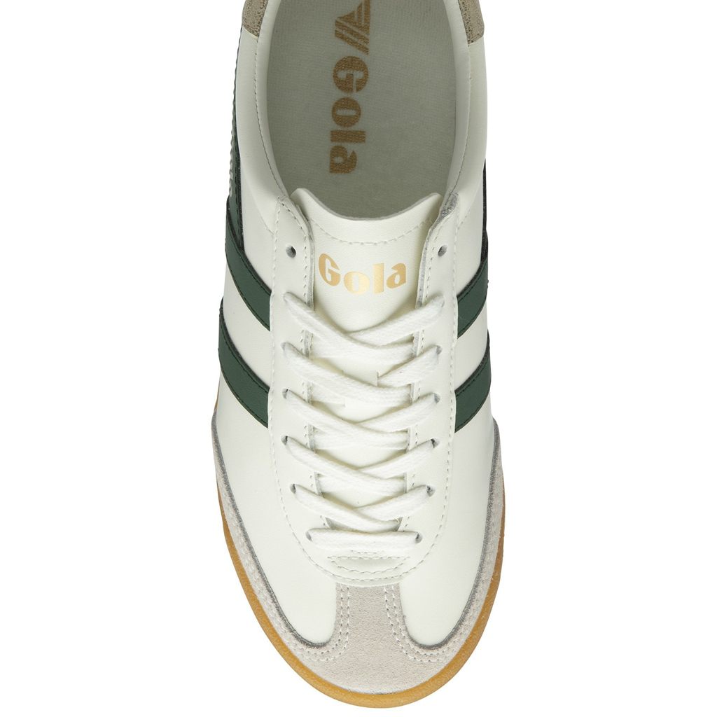 Gola Classics Torpedo Leather Sneakers Wit Goud Nederland | 607-FSQWUK