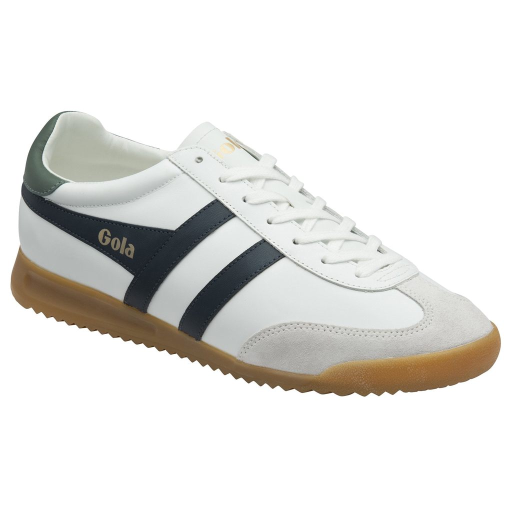 Gola Classics Torpedo Leather Sneakers Wit Donkerblauw Nederland | 193-ULEFYS