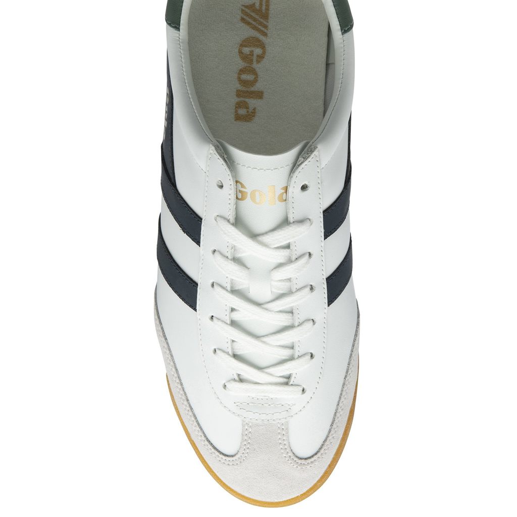 Gola Classics Torpedo Leather Sneakers Wit Donkerblauw Nederland | 193-ULEFYS