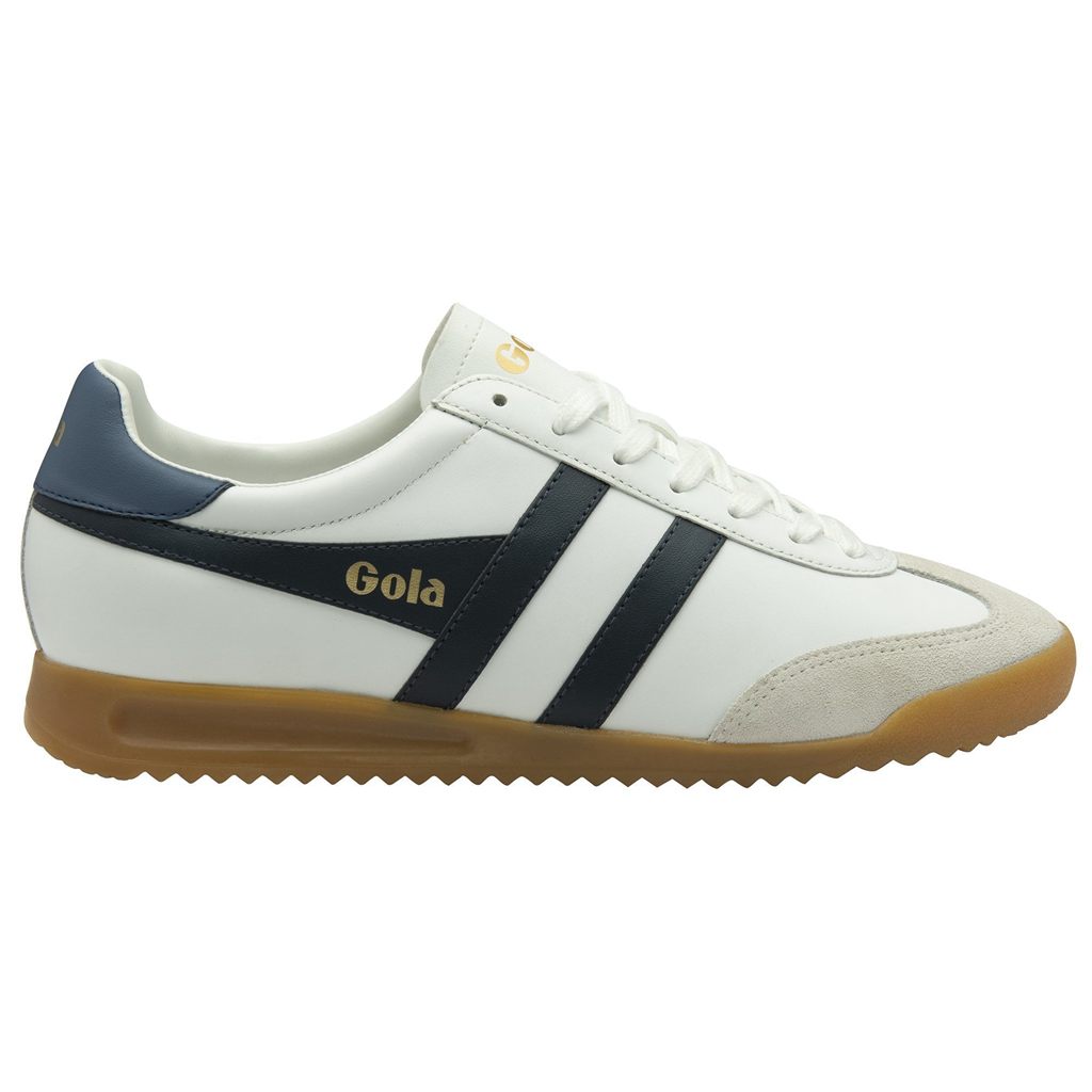 Gola Classics Torpedo Leather Sneakers Wit Donkerblauw Nederland | 192-IJFOVN