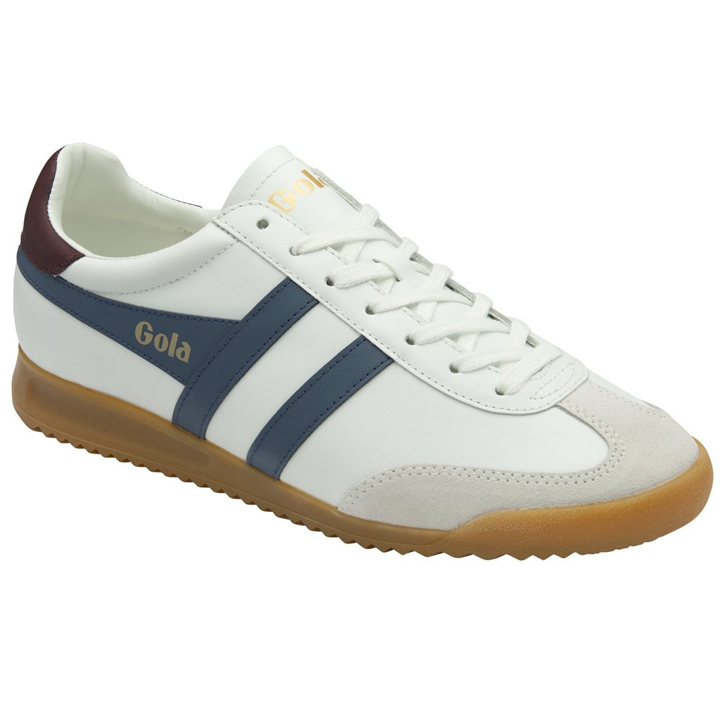 Gola Classics Torpedo Leather Sneakers Wit Bordeaux Nederland | 280-RUVHJX