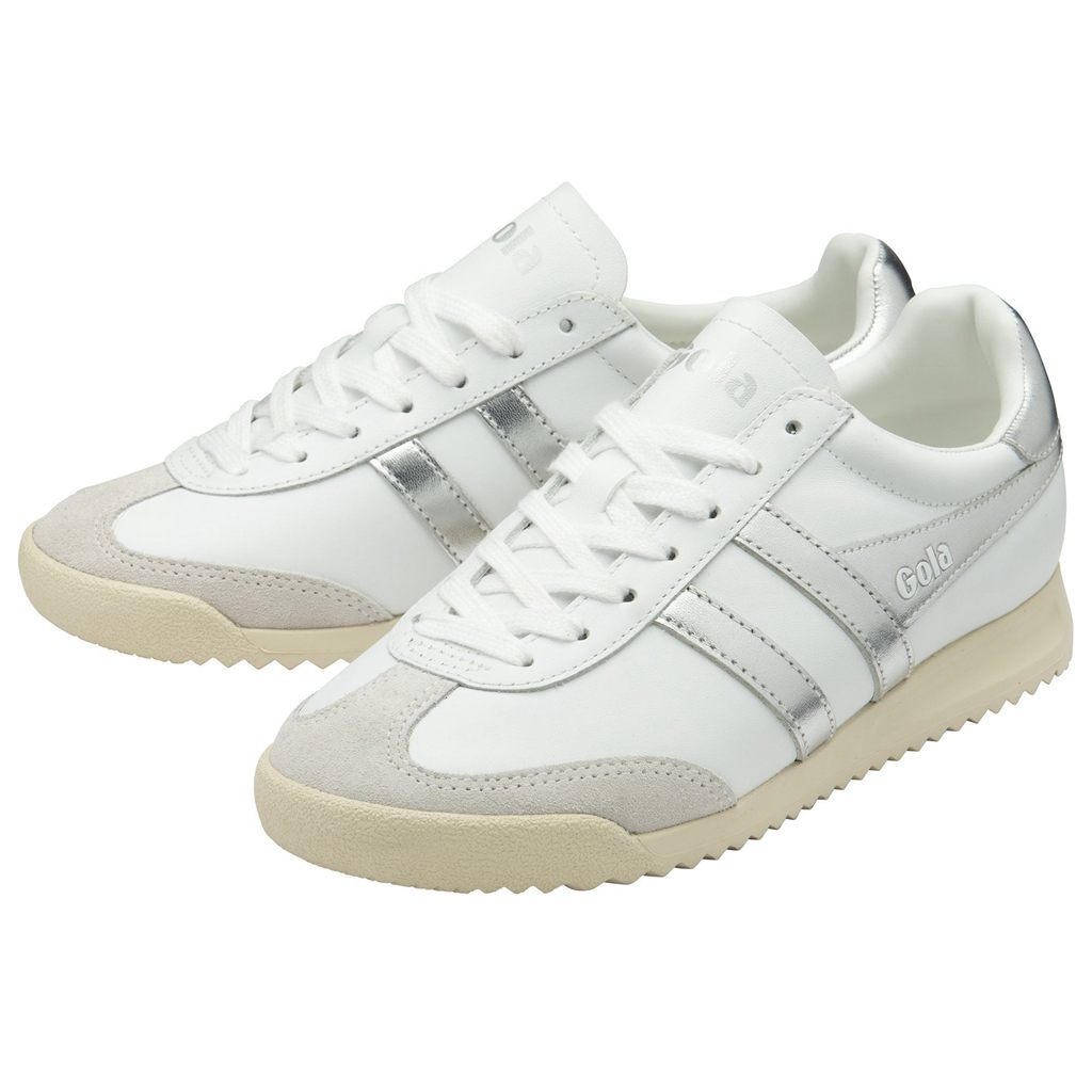 Gola Classics Torpedo Mirror Sneakers Wit Zilver Wit Nederland | 185-LYFSKV