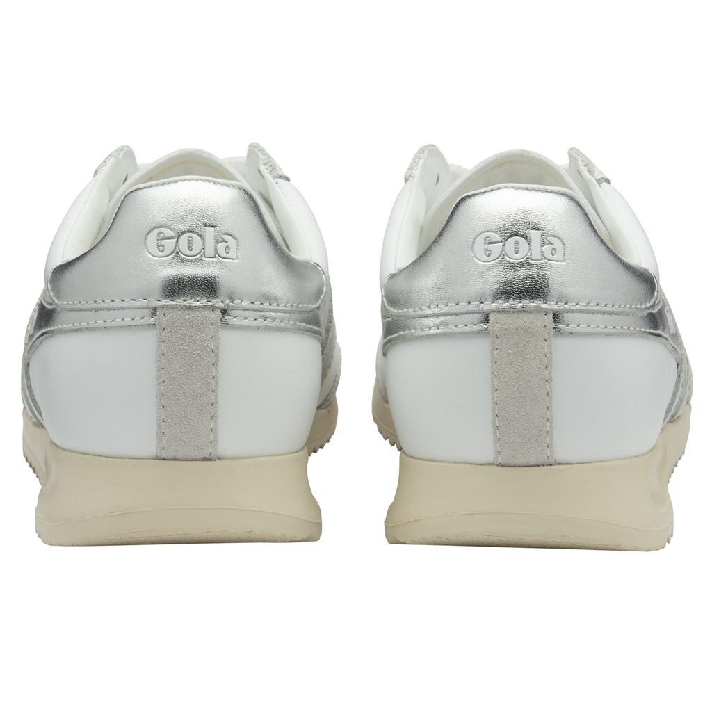 Gola Classics Torpedo Mirror Sneakers Wit Zilver Wit Nederland | 185-LYFSKV