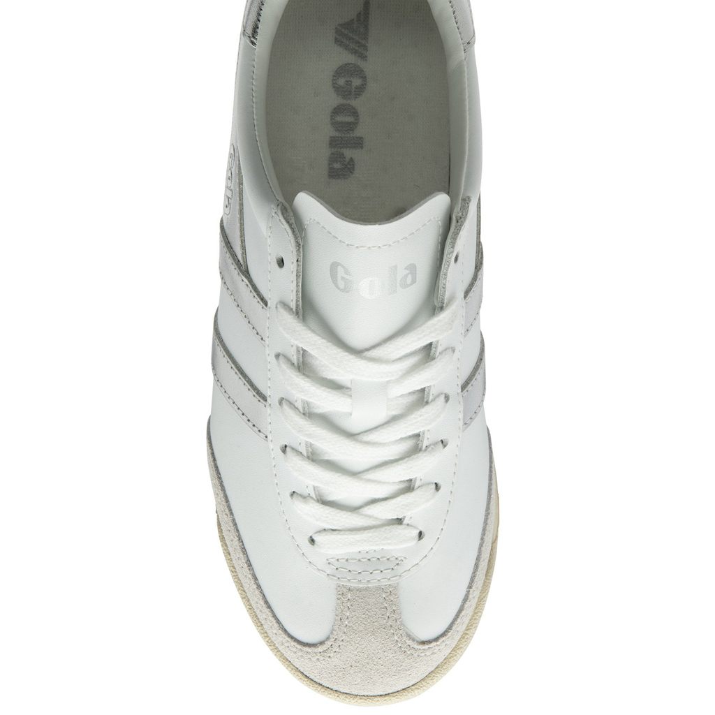 Gola Classics Torpedo Mirror Sneakers Wit Zilver Wit Nederland | 185-LYFSKV