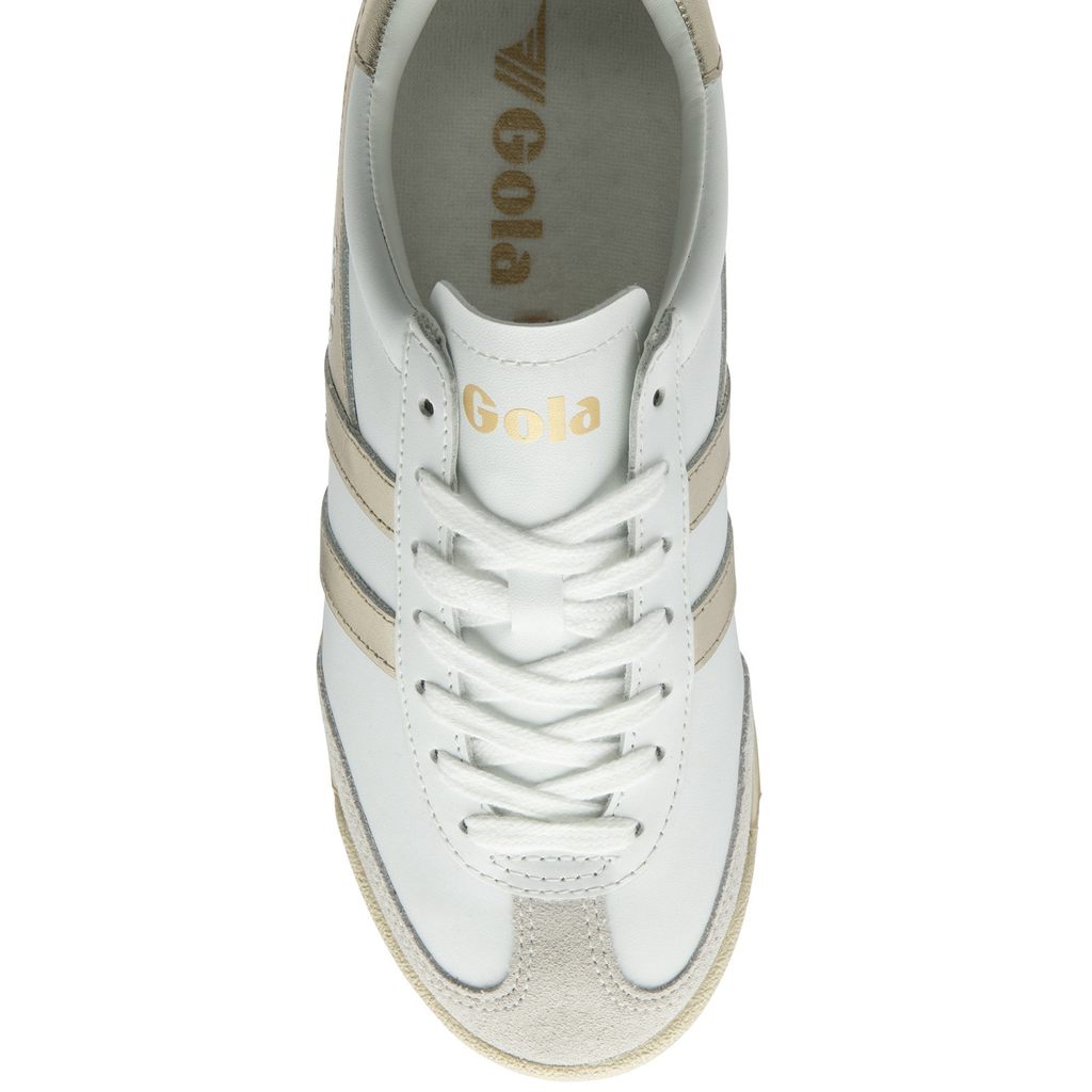 Gola Classics Torpedo Mirror Sneakers Wit Goud Wit Nederland | 961-WRBGQN