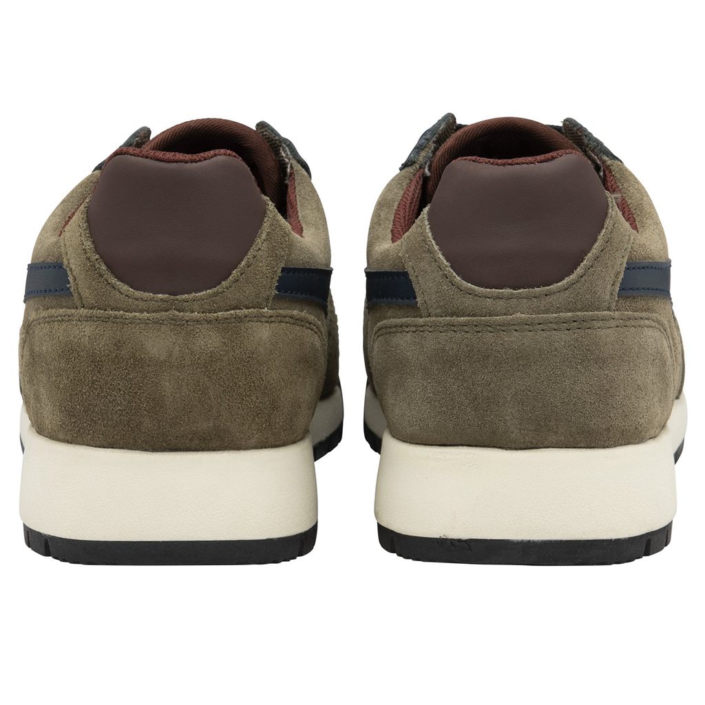 Gola Classics Trek Low Sneakers Khaki Donkerblauw Bordeaux Nederland | 297-DNETJO