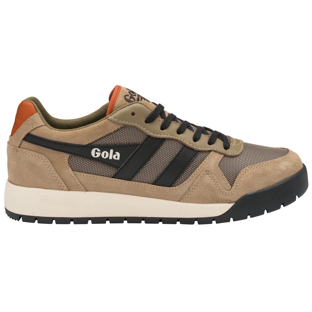 Gola Classics Trek Low Sneakers Zwart Oranje Nederland | 205-DIGXSP