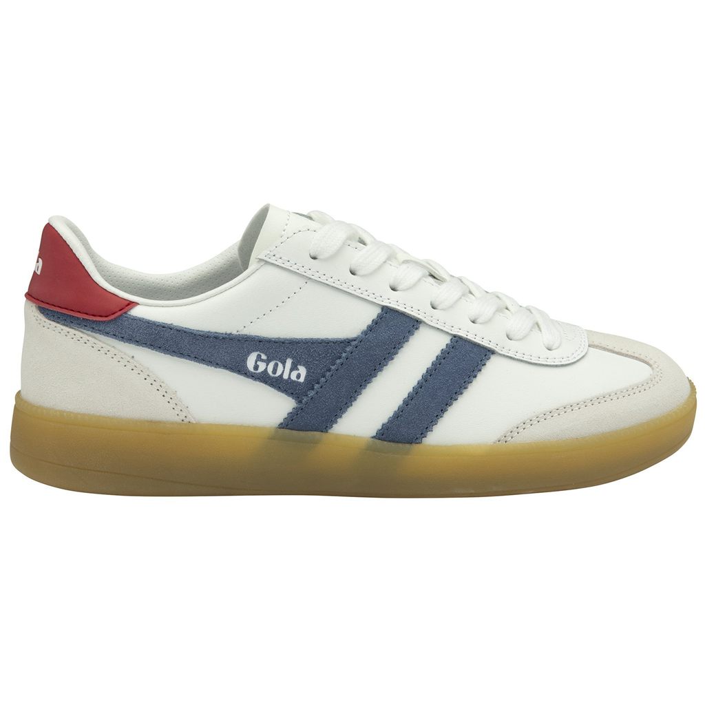 Gola Classics Viper Leather Sneakers Wit Dieprood Nederland | 321-FWAHCR
