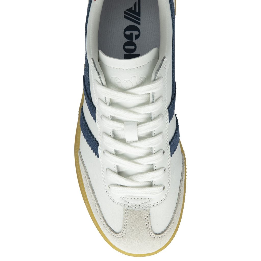 Gola Classics Viper Leather Sneakers Wit Dieprood Nederland | 321-FWAHCR