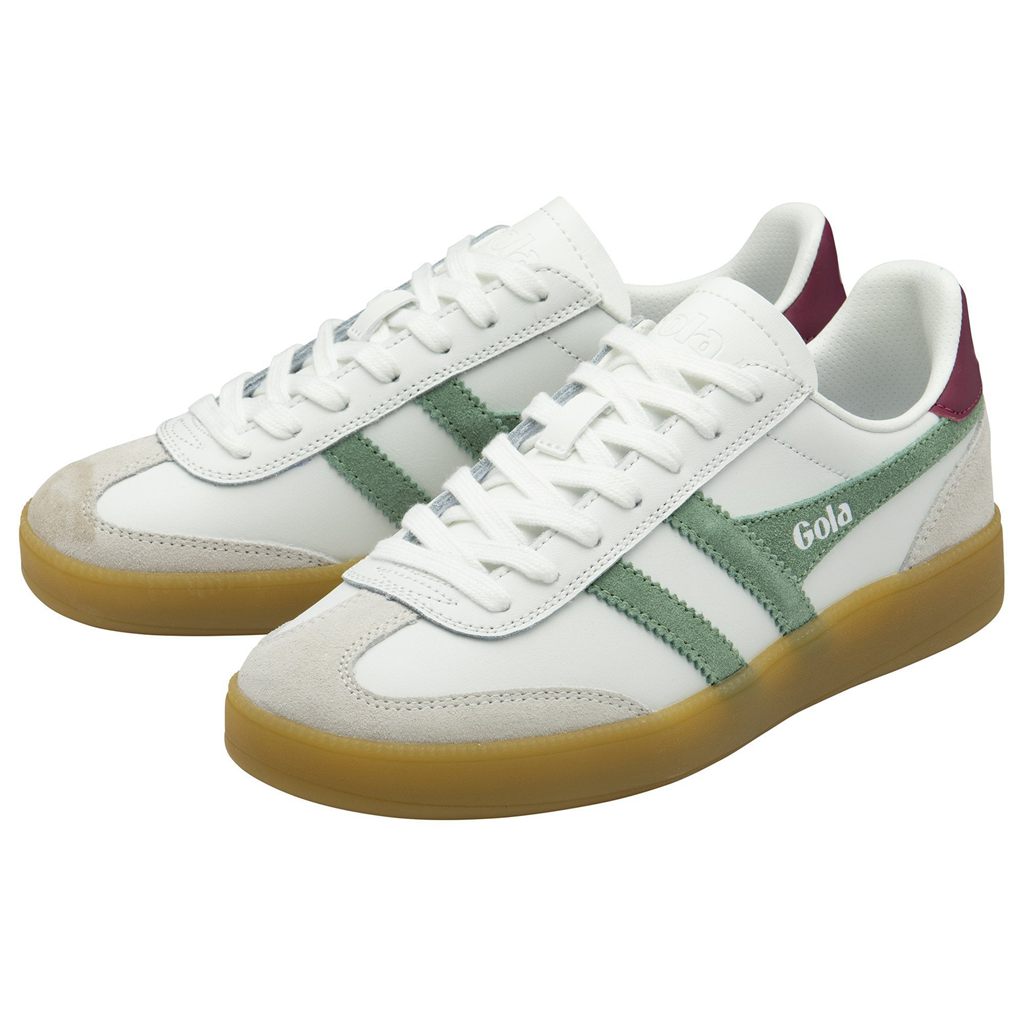 Gola Classics Viper Leather Sneakers Wit Groen Nederland | 963-HPEMLK