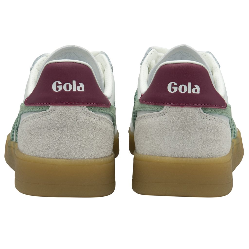 Gola Classics Viper Leather Sneakers Wit Groen Nederland | 963-HPEMLK