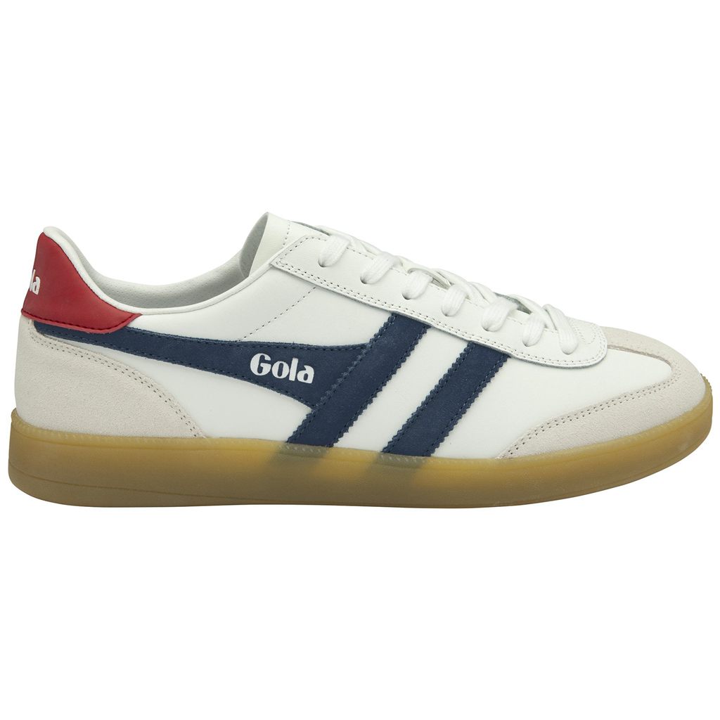 Gola Classics Viper Leather Sneakers Wit Dieprood Nederland | 913-OIFHSD