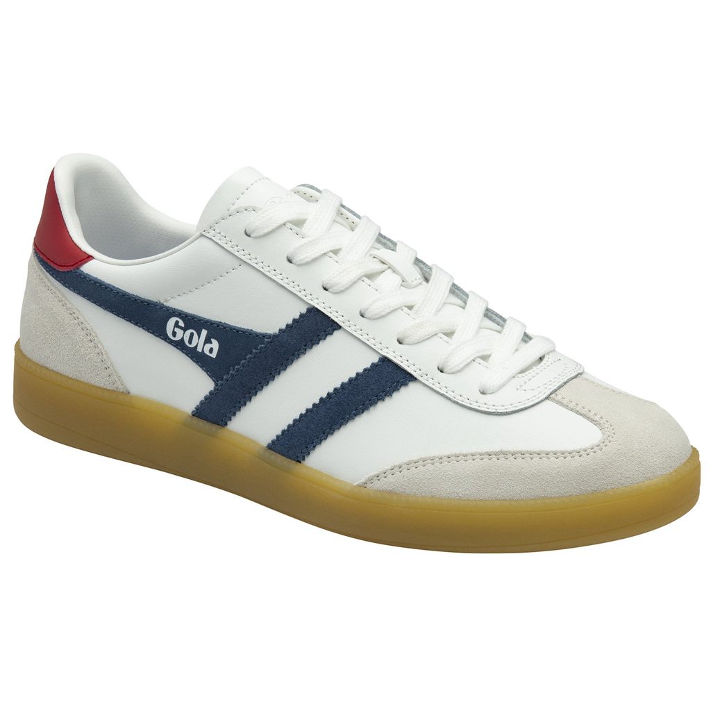 Gola Classics Viper Leather Sneakers Wit Dieprood Nederland | 913-OIFHSD