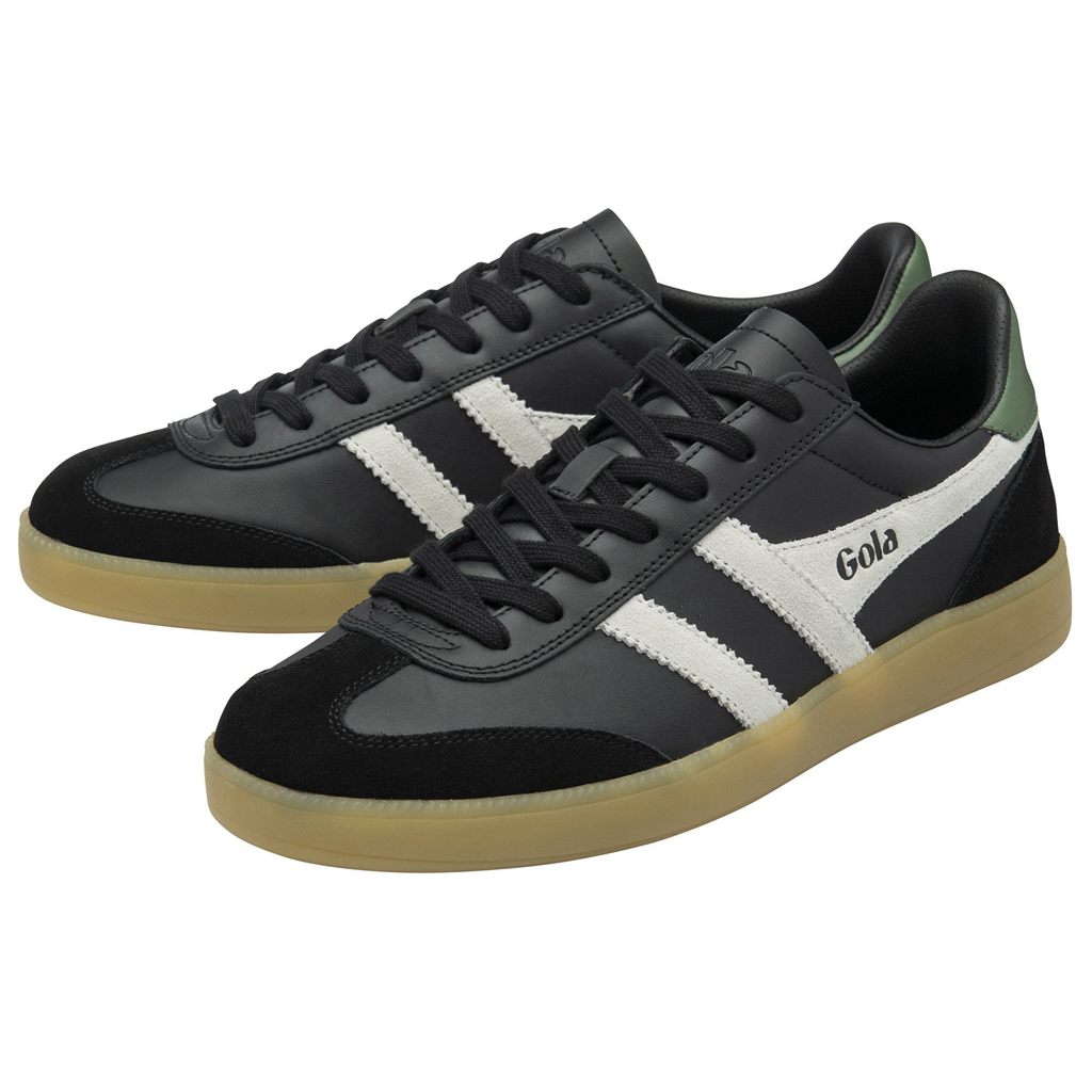 Gola Classics Viper Leather Sneakers Zwart Wit Nederland | 164-UHMSQK