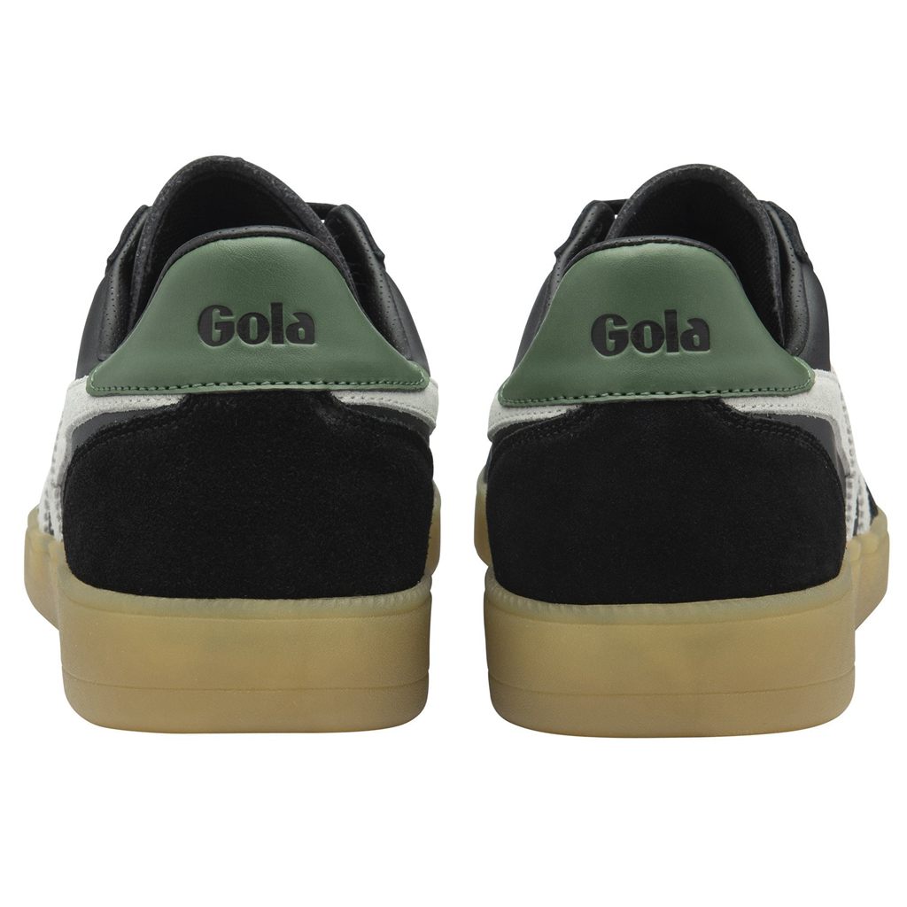 Gola Classics Viper Leather Sneakers Zwart Wit Nederland | 164-UHMSQK