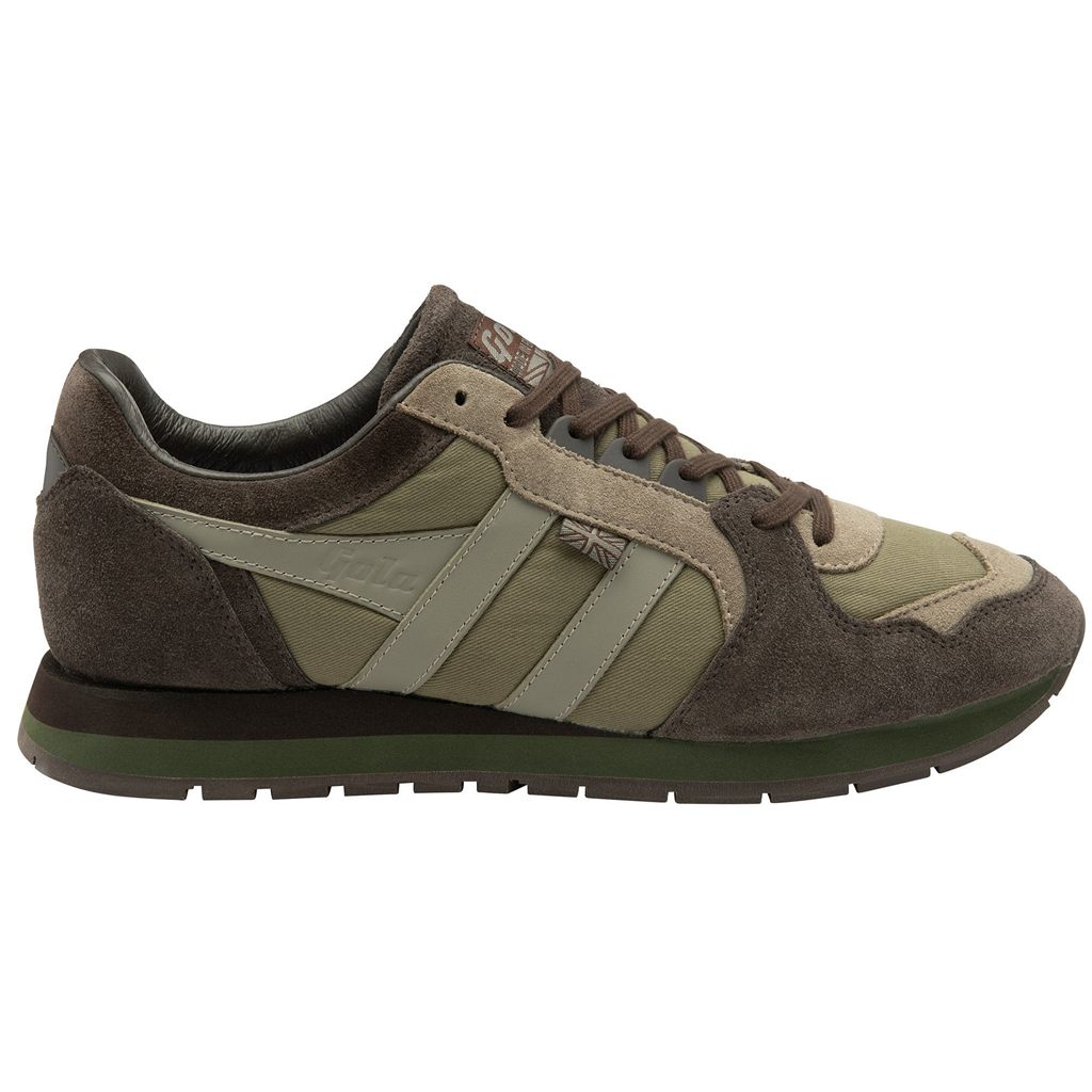Gola Made in England - 1905 Ranger Engineered Garment Sneakers Bruin Khaki Nederland | 954-CMINTA