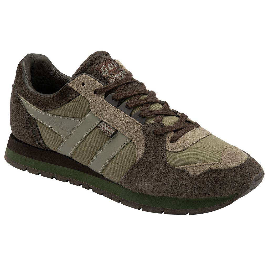 Gola Made in England - 1905 Ranger Engineered Garment Sneakers Bruin Khaki Nederland | 954-CMINTA
