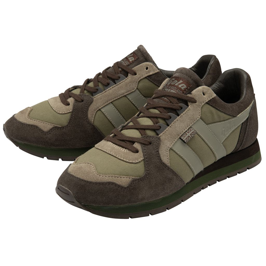 Gola Made in England - 1905 Ranger Engineered Garment Sneakers Bruin Khaki Nederland | 954-CMINTA