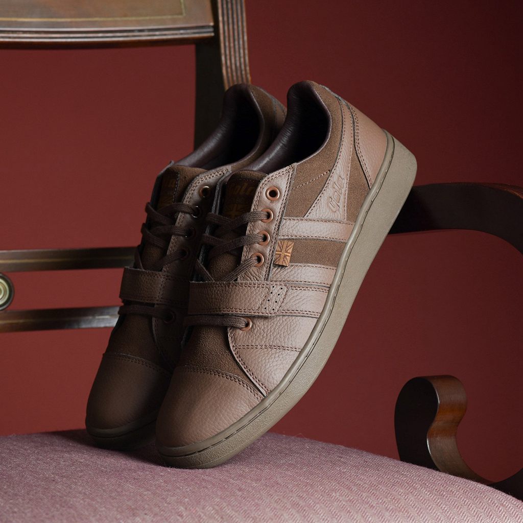 Gola Made in England - 1905 Sentry Engineered Garment Sneakers Bruin Bruin Nederland | 139-OVDIBH