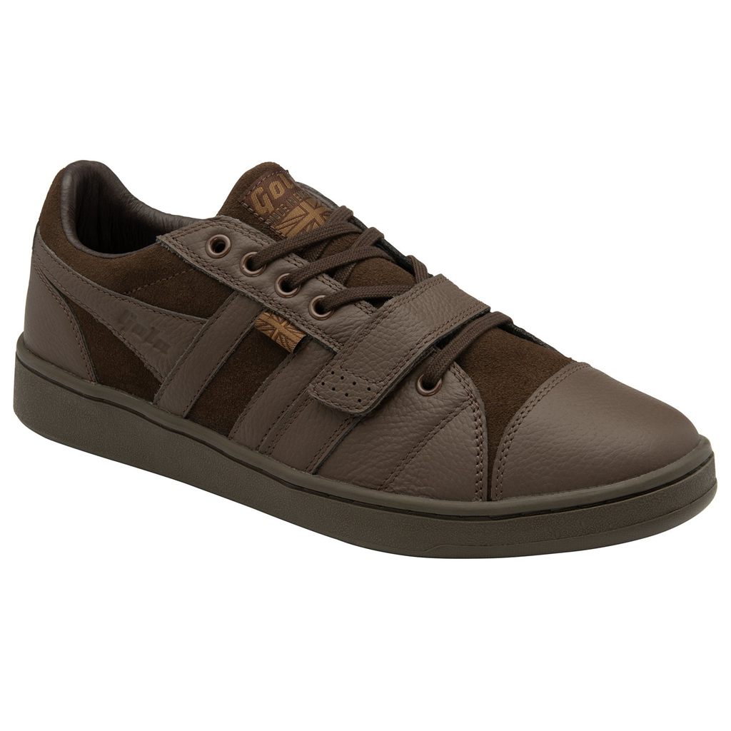 Gola Made in England - 1905 Sentry Engineered Garment Sneakers Bruin Bruin Nederland | 139-OVDIBH