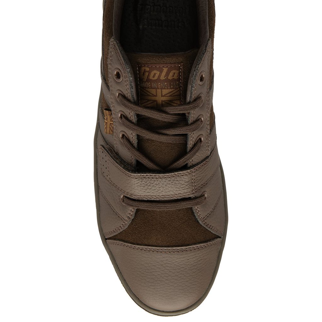 Gola Made in England - 1905 Sentry Engineered Garment Sneakers Bruin Bruin Nederland | 139-OVDIBH