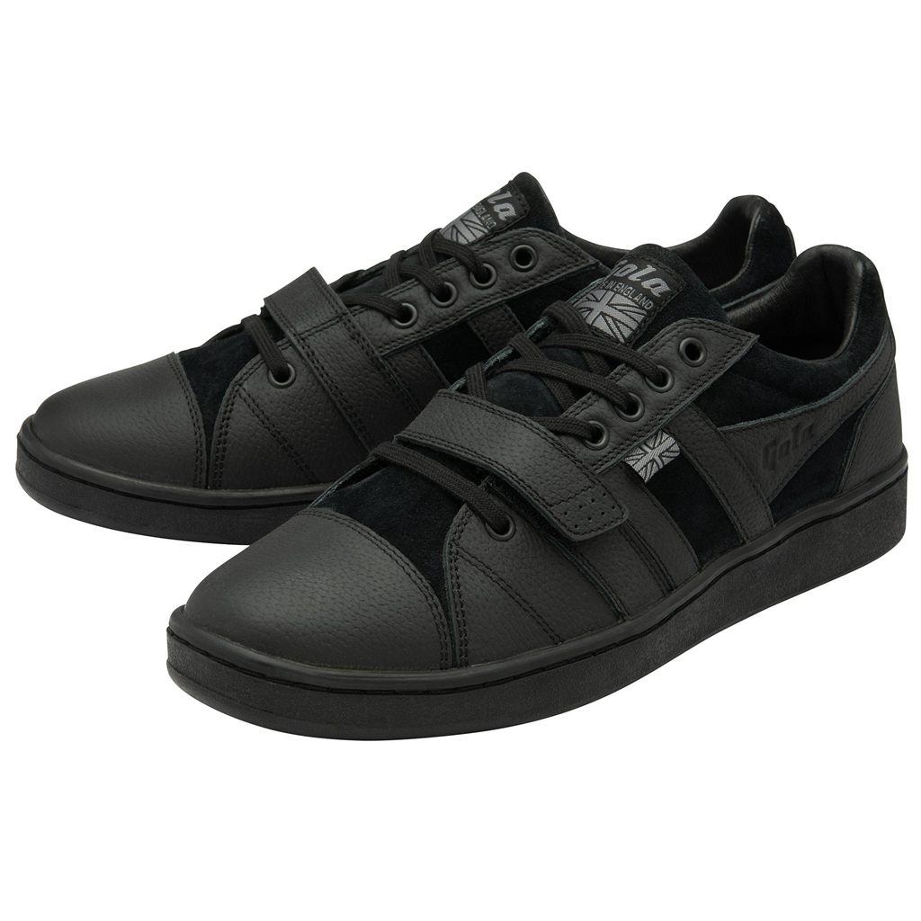 Gola Made in England - 1905 Sentry Engineered Garment Sneakers Zwart Zwart Nederland | 685-OAGDRF