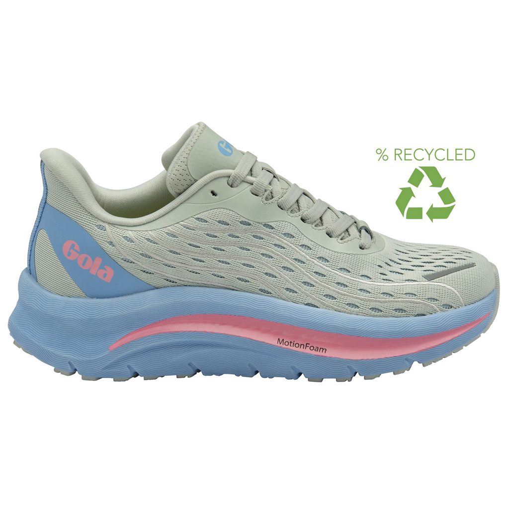 Gola Performance Alzir Speed Sneakers Lichtgrijs Blauw Roze Nederland | 761-ZSURCD