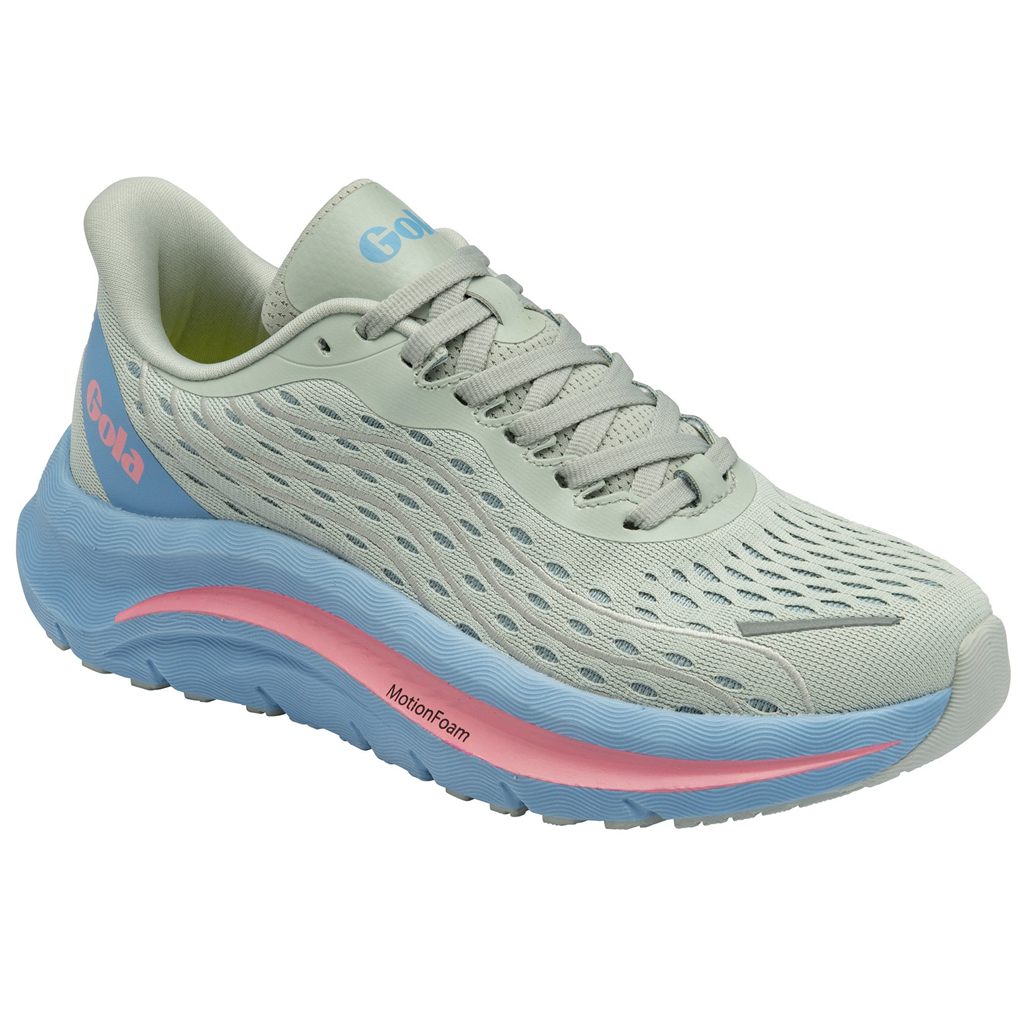 Gola Performance Alzir Speed Sneakers Lichtgrijs Blauw Roze Nederland | 761-ZSURCD