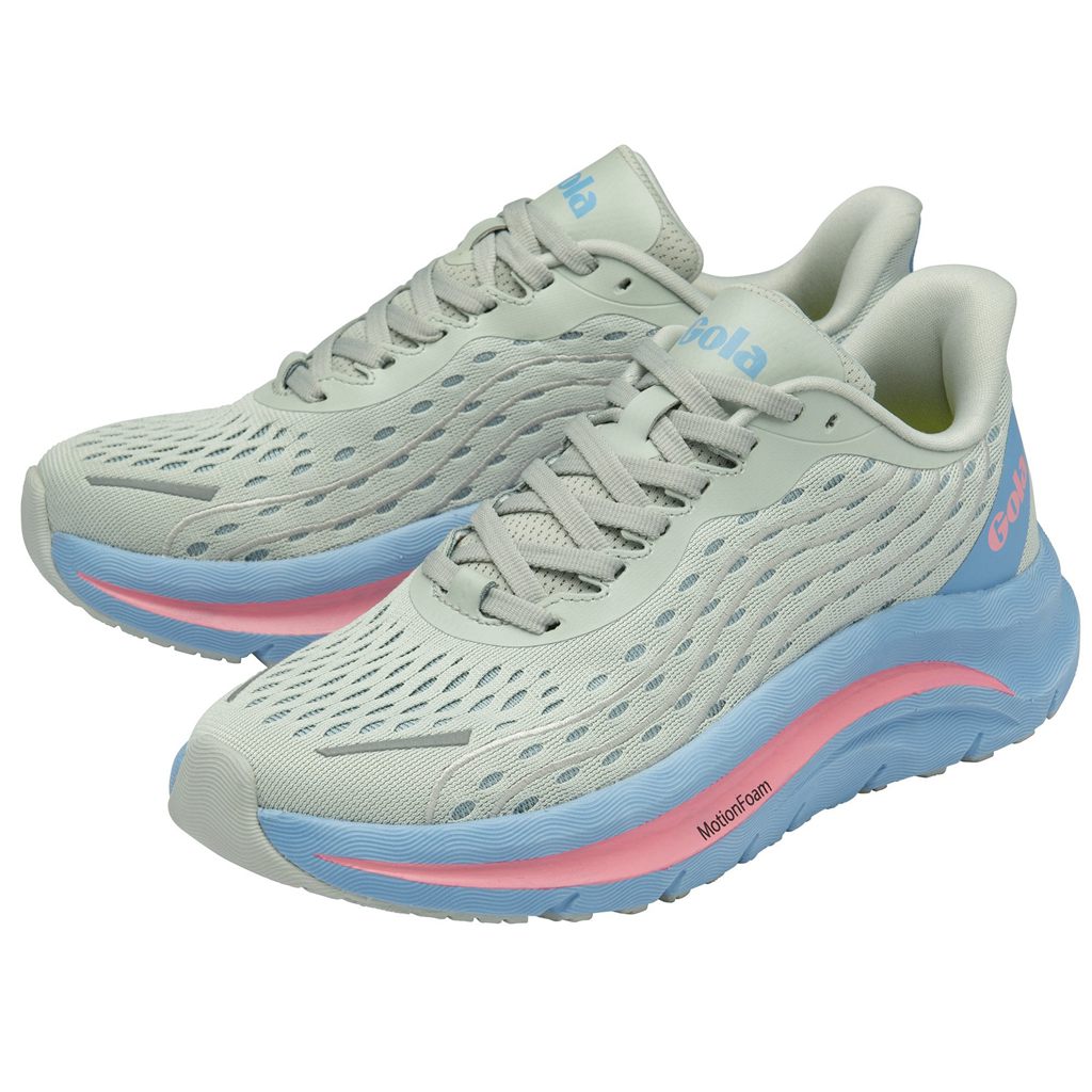 Gola Performance Alzir Speed Sneakers Lichtgrijs Blauw Roze Nederland | 761-ZSURCD