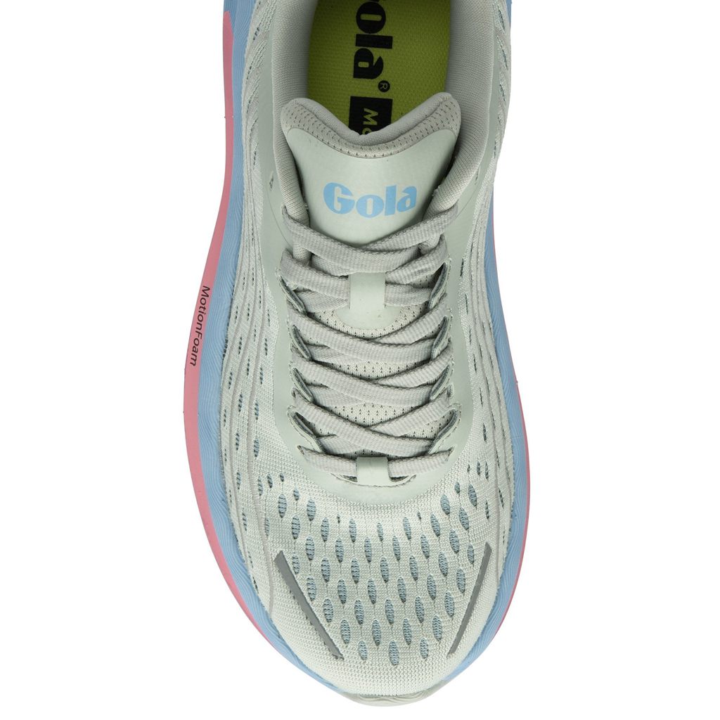 Gola Performance Alzir Speed Sneakers Lichtgrijs Blauw Roze Nederland | 761-ZSURCD