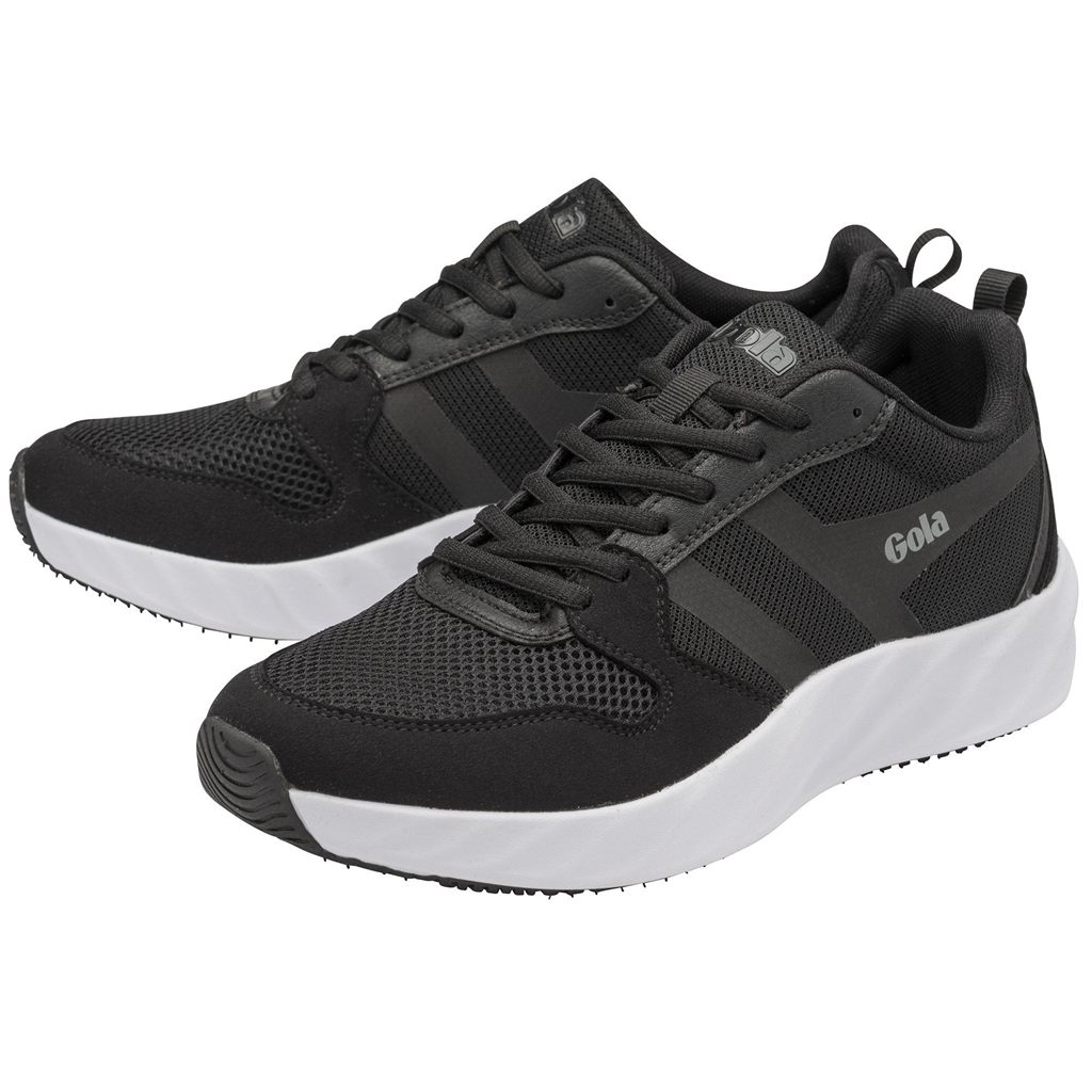 Gola Performance Lansen Sneakers Zwart Nederland | 792-KZWUVJ