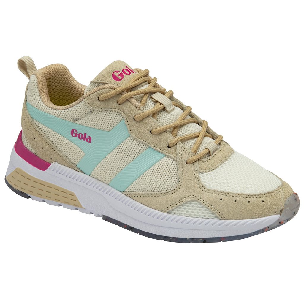 Gola Performance Navis Sneakers Wit Blauw Roze Nederland | 692-NRJTFX